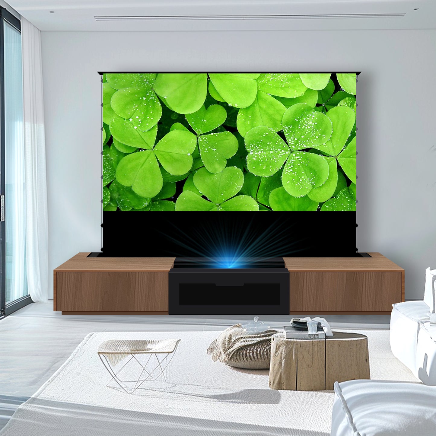 100-120 inch Laser TV Cabinet for Home Theater