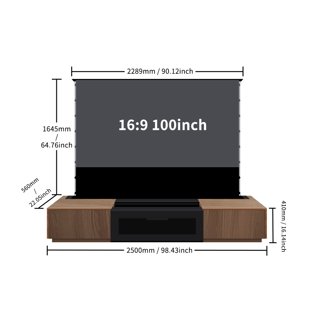 100-120 inch Laser TV Cabinet for Home Theater