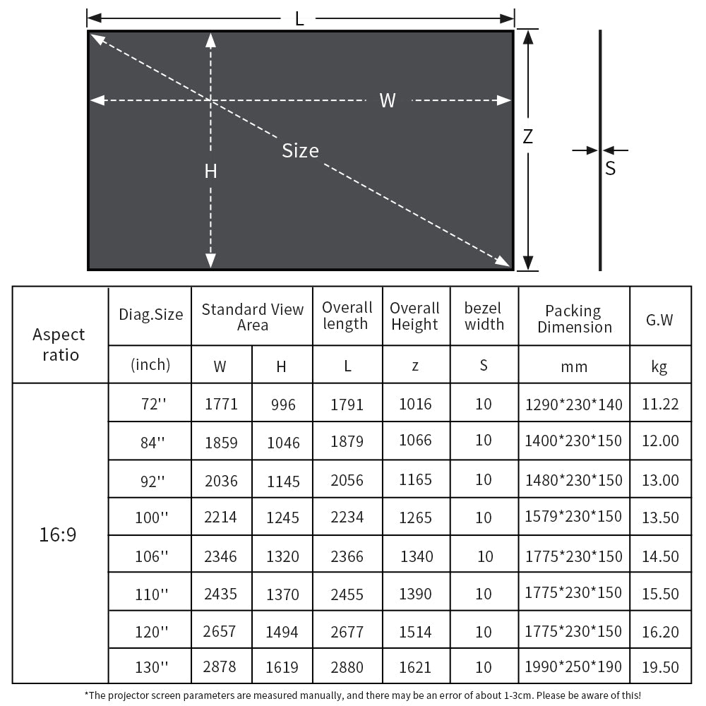 Best Quality ALR/CLR PET Crystal CBSP Fixed Frame Projector Screen For  Ultra Short Throw Projector