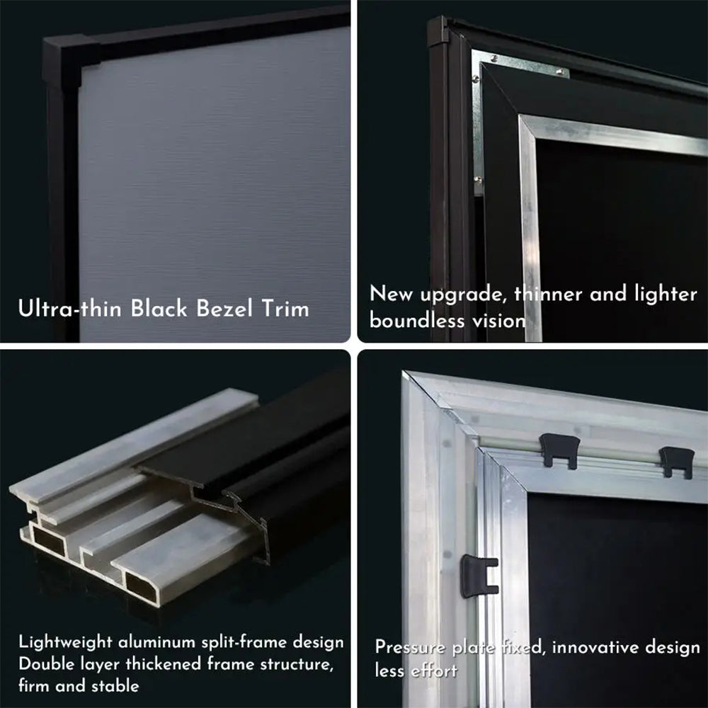 Fixed Frame T Prism ALR Projector Screen For Ultra Short Throw 4K Projector
